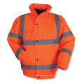 Heißverkauf High Vissibility Safety Mantel Reflektierende Bomberjacke wasserdichte Hi Vis 2 in 1 Jacke